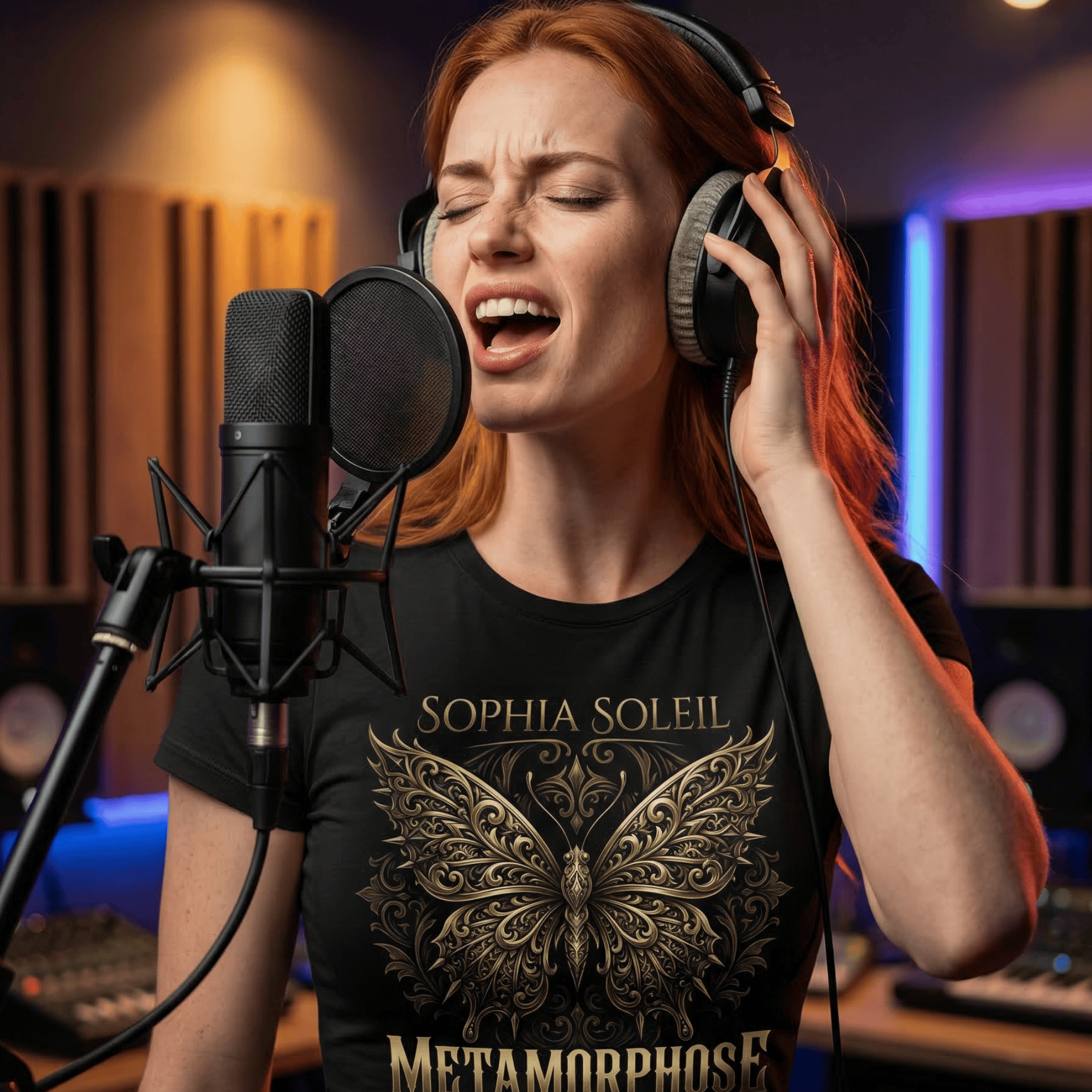 "Metamorphose - Aus Licht und Fleisch und Schmerz wird Neuanfang" Sophia Soleil