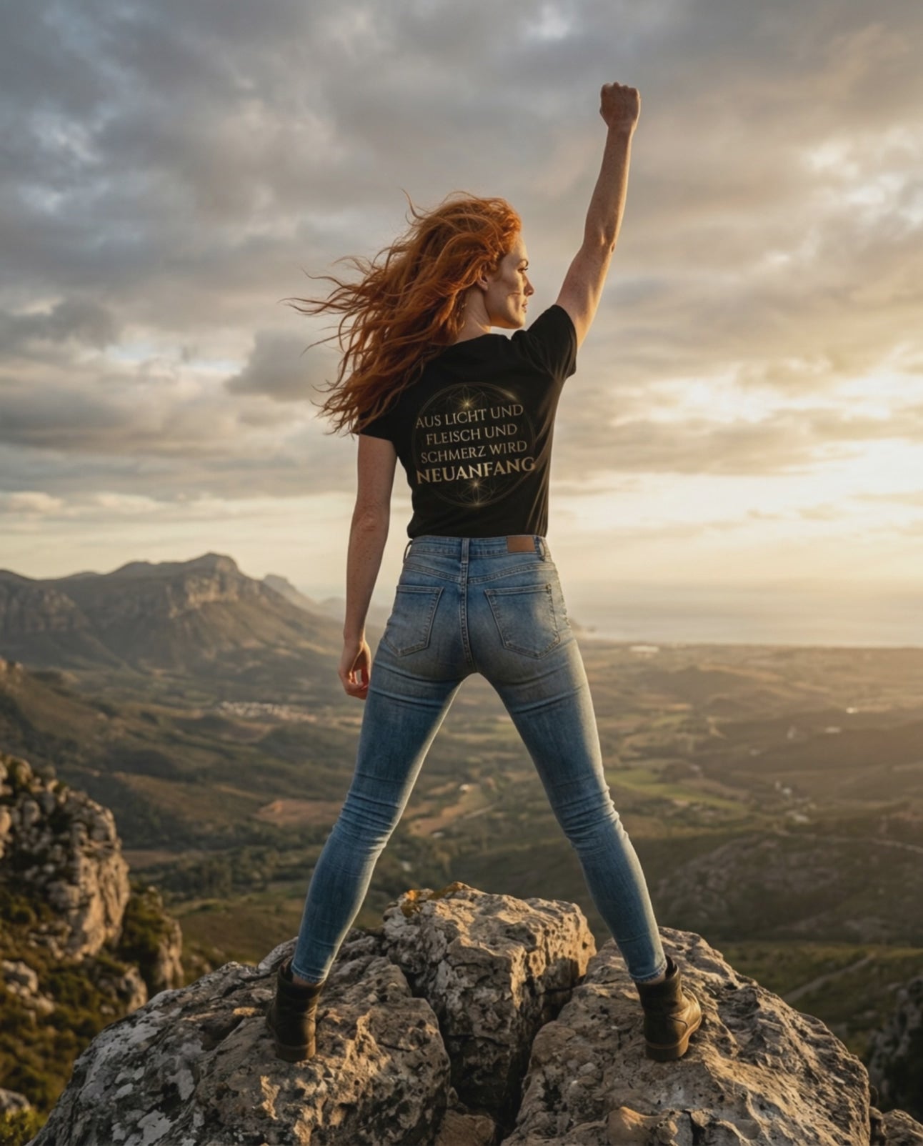 "Metamorphose - Aus Licht und Fleisch und Schmerz wird Neuanfang" Sophia Soleil